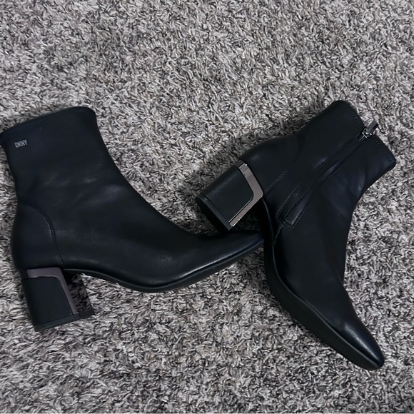 DKNY Shoes - ⚡️DKNY • Black Block Heel Bootie • sz 7M